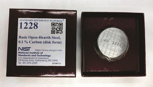 SRM 1228 La鋼，0.1%C標準品