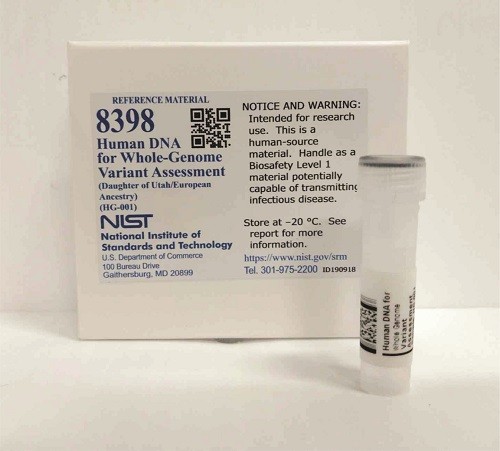RM 8398(QTY10)  人類DNA全基因組變異評估標準品(猶他州/歐洲血統的女兒)(HG-001)