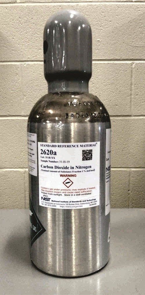 SRM 2620a  氮中二氧化碳(公稱量-物質分數1%mol/mol)