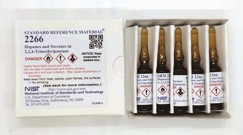 SRM 2266   2，2，4三甲基戊烷中的厚樸烷和甾烷標準品